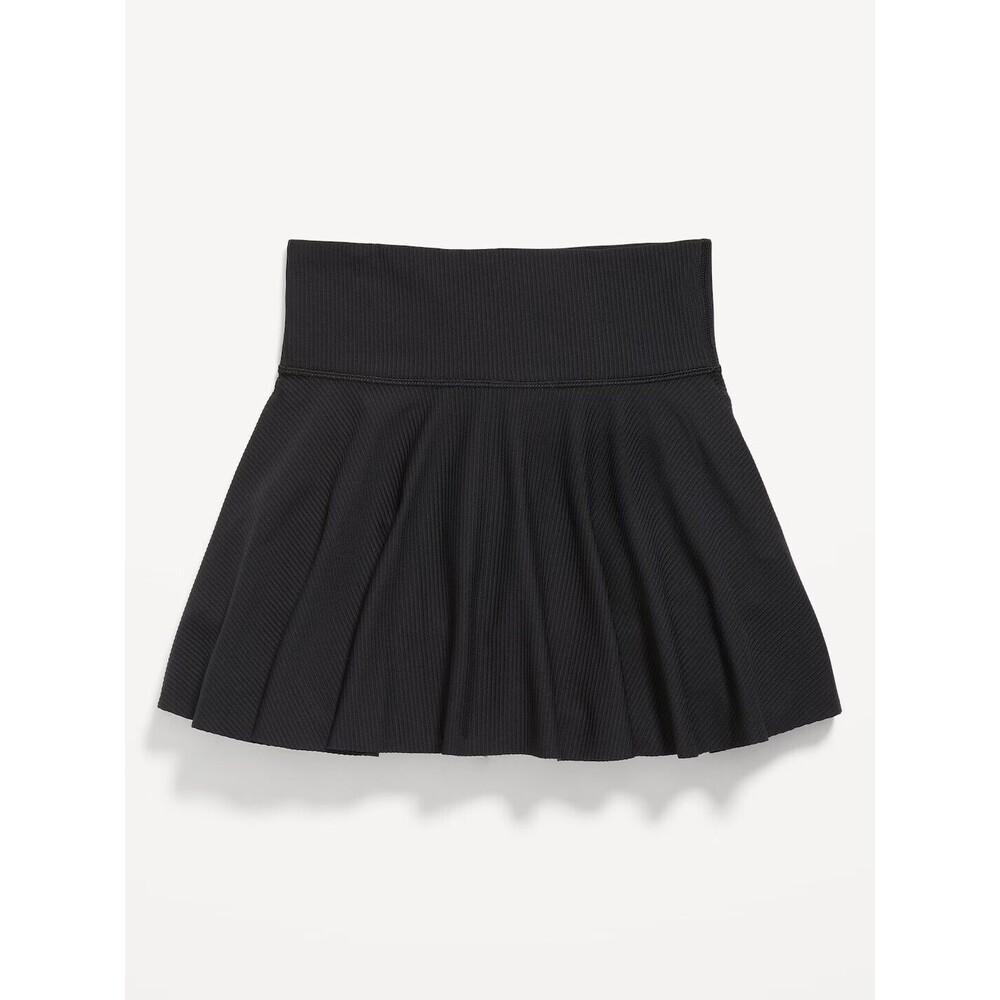 Old NavyHigh-Waisted PowerSoft Skort for Girls Sz-XXL Black